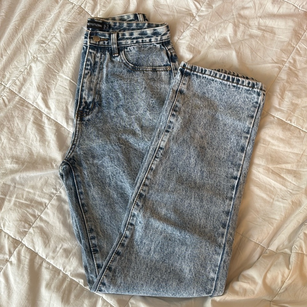 Pretty Little Things Acid Wash Jeans